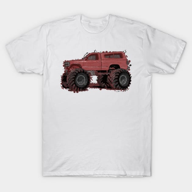 Monster Truck T-Shirt by Jeffrey F. PIERSON